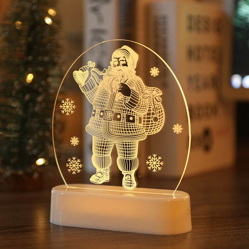 Christmas Acrylic Night Light - Shop Jobie