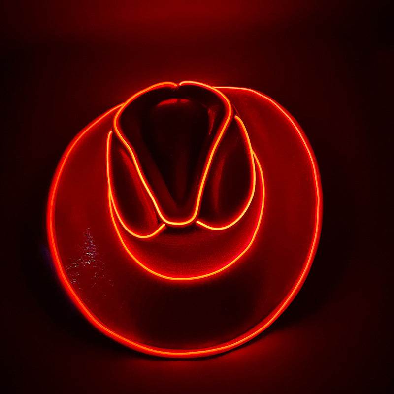LED Wireless Cowboy Flashing Hat - Shop Jobie