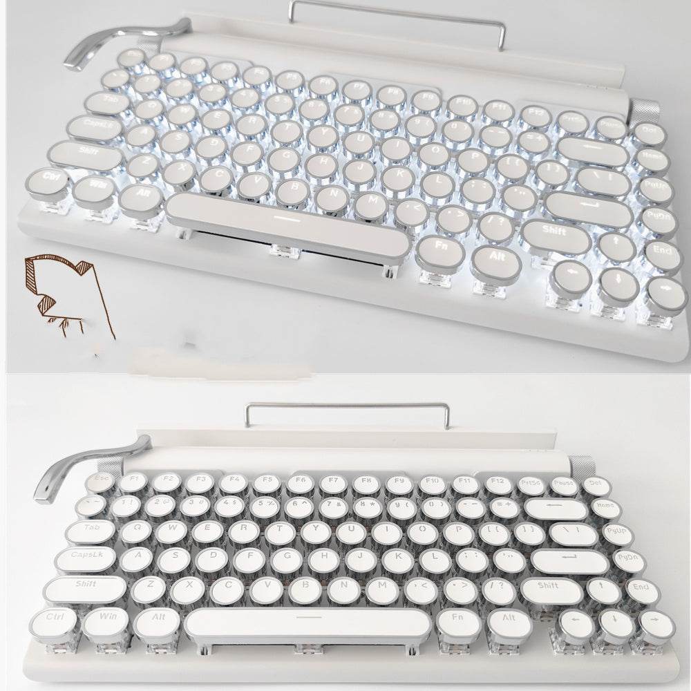 Wireless Bluetooth Steampunk Keyboard - Shop Jobie