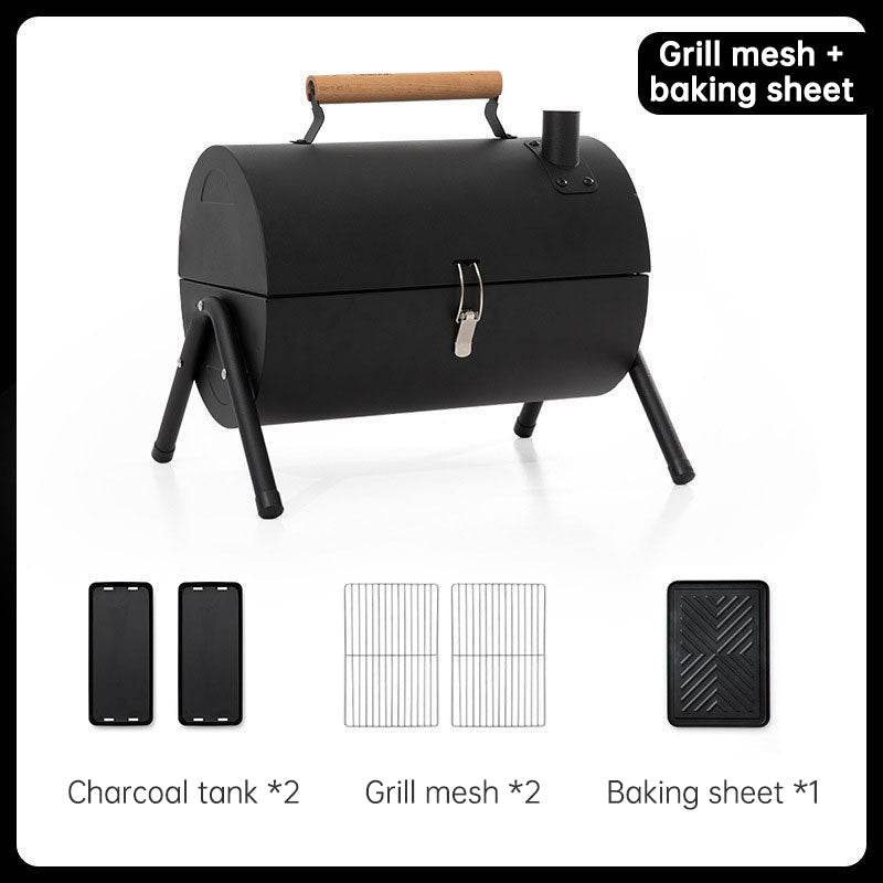 Outdoor Portable Double-Sided Barbecue - Shop Jobie