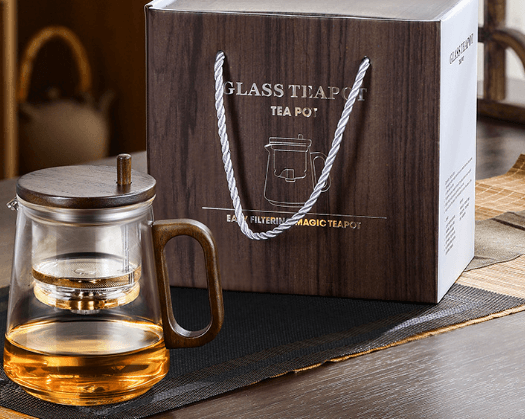 Steeped to Perfection - Elegant Glass Tea Pot Set! - Shop Jobie