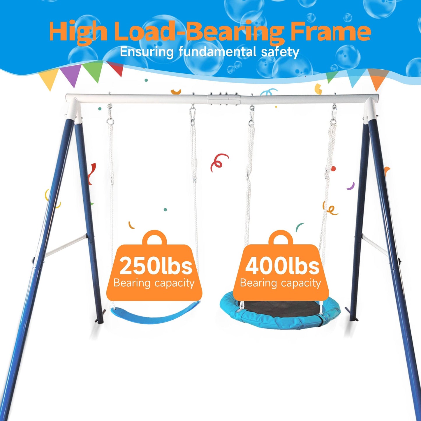 Kids Metal Swing Set - Shop Jobie