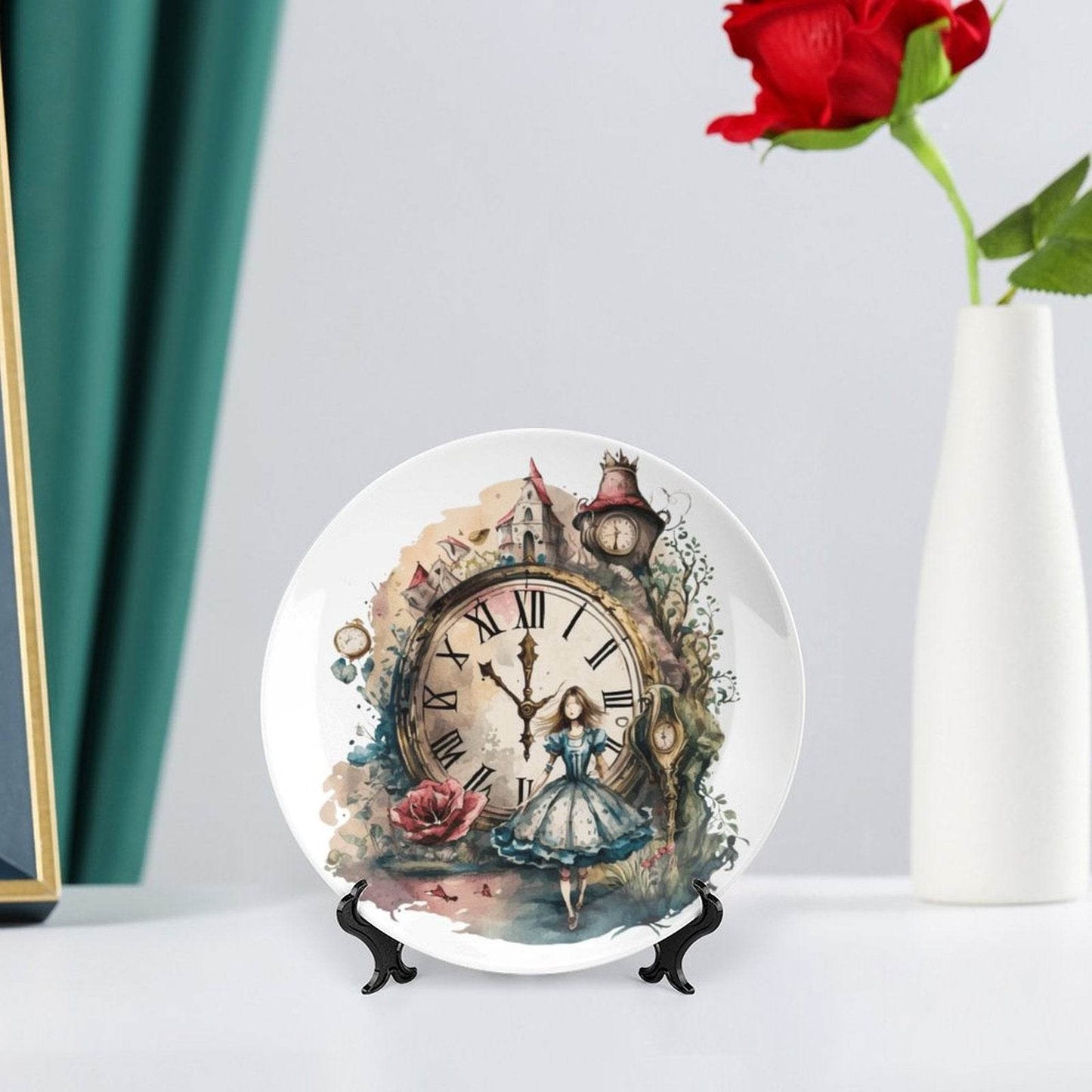 Wonderland Bone China Decorative Plate - Shop Jobie