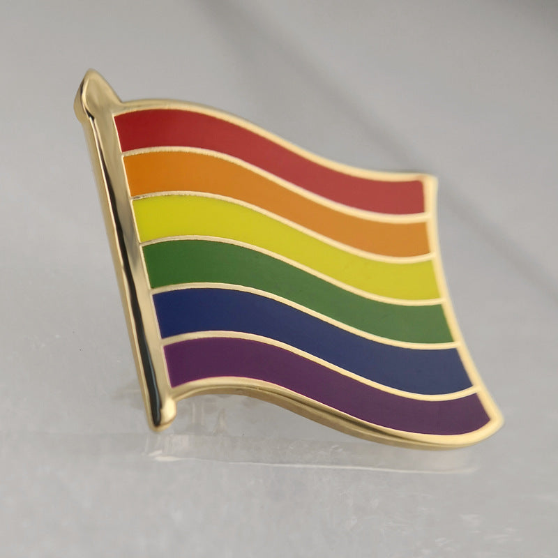 Metal Rainbow Pins