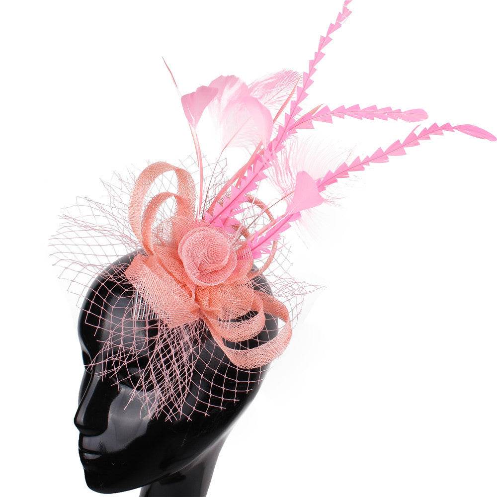 Feather and Lace Fascinator - Shop Jobie