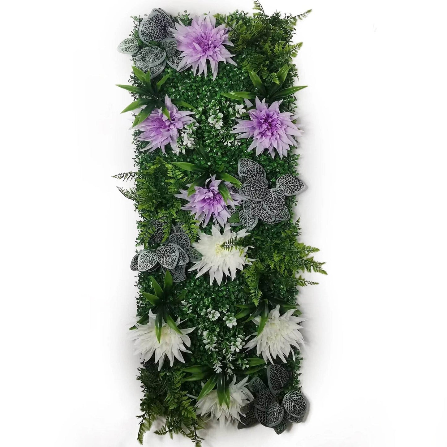Artificial Plant Lawn Backdrop - Dahlia-Like Flowers - Shop Jobie