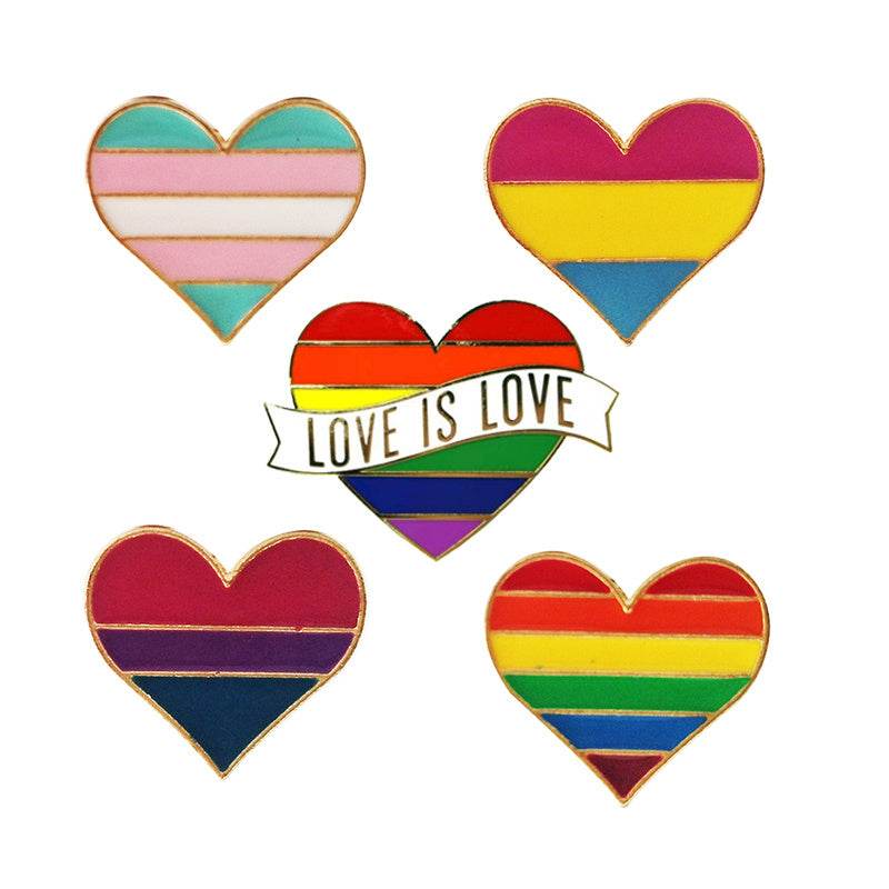 LGBT Love Is Love Pin - Shop Jobie