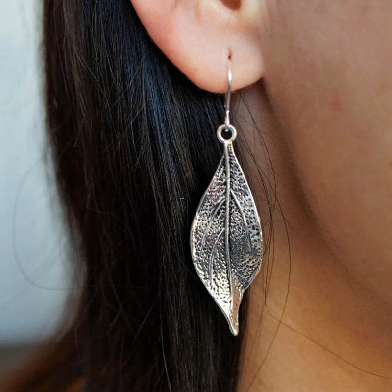 Simple Leaves Earrings - Shop Jobie