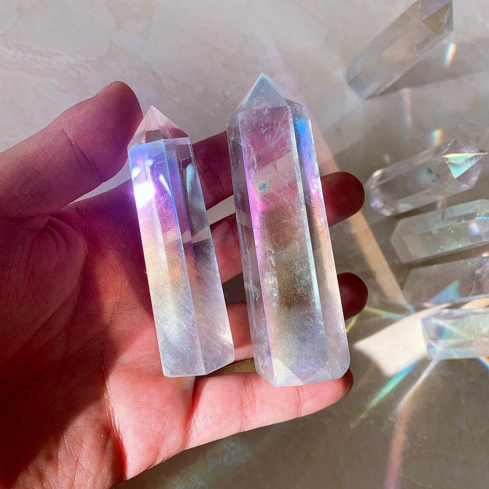 Natural Rainbow White Crystal - Shop Jobie