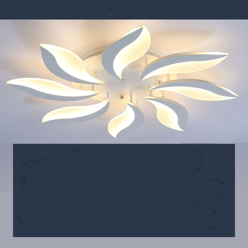 Acrylic Modern Simplicity "Eyebrow" Ceiling Light