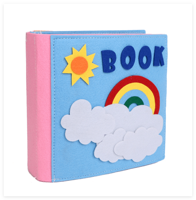 Montessori-Like 3D Puzzle Cloth Activity Book - Shop Jobie