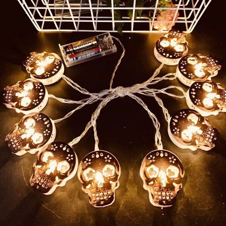 Halloween Decoration Skull Lights - Shop Jobie