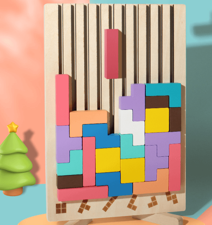 Multi-functional Tetris Building Block Puzzle - Shop Jobie