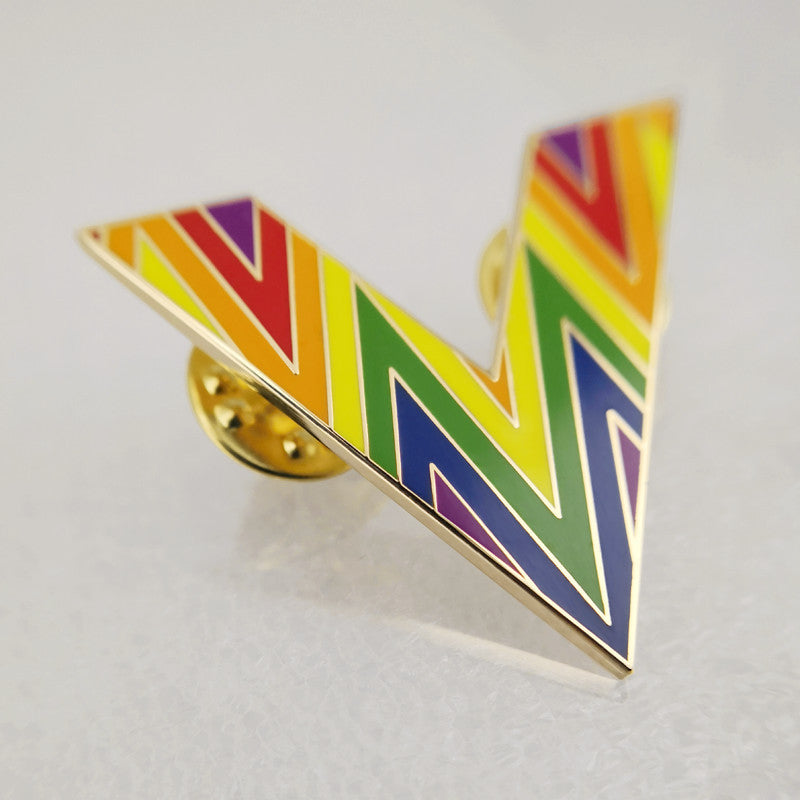 Metal Rainbow Pins