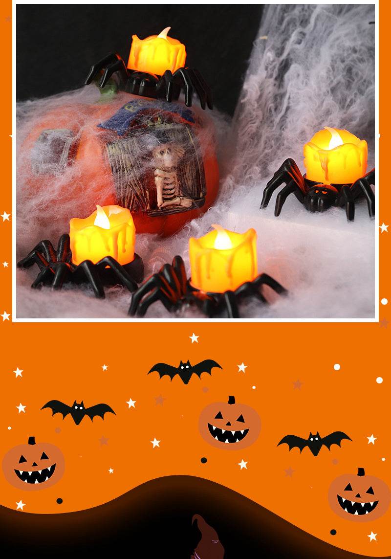 LED Electronic Candle Spider Night Lamp - Shop Jobie