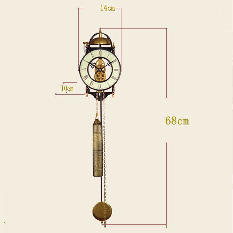 Pure Copper Mechanical Wall Clock - Shop Jobie