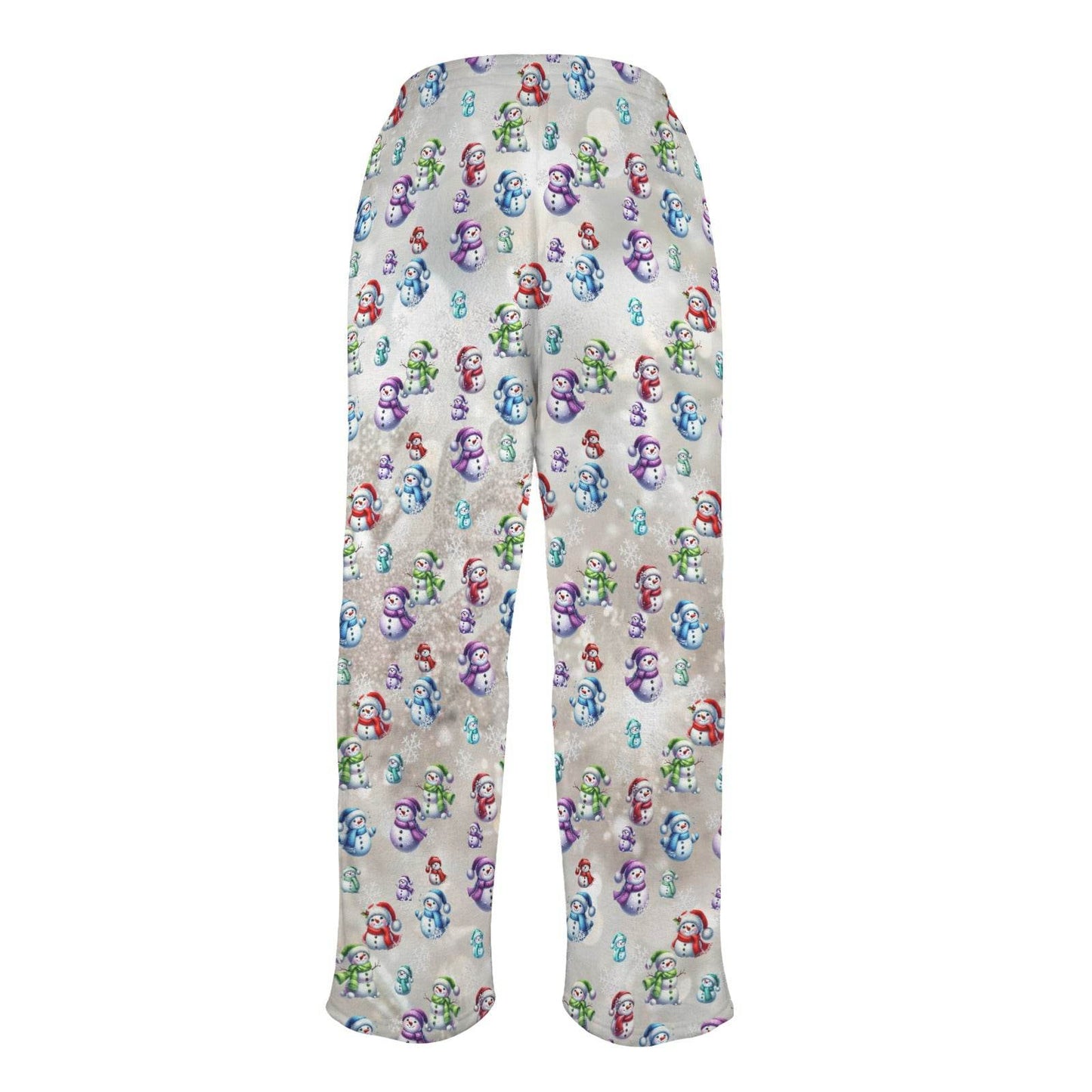 Cozie Hugs Snowman - Women's Fleece PJ Bottoms - Shop Jobie