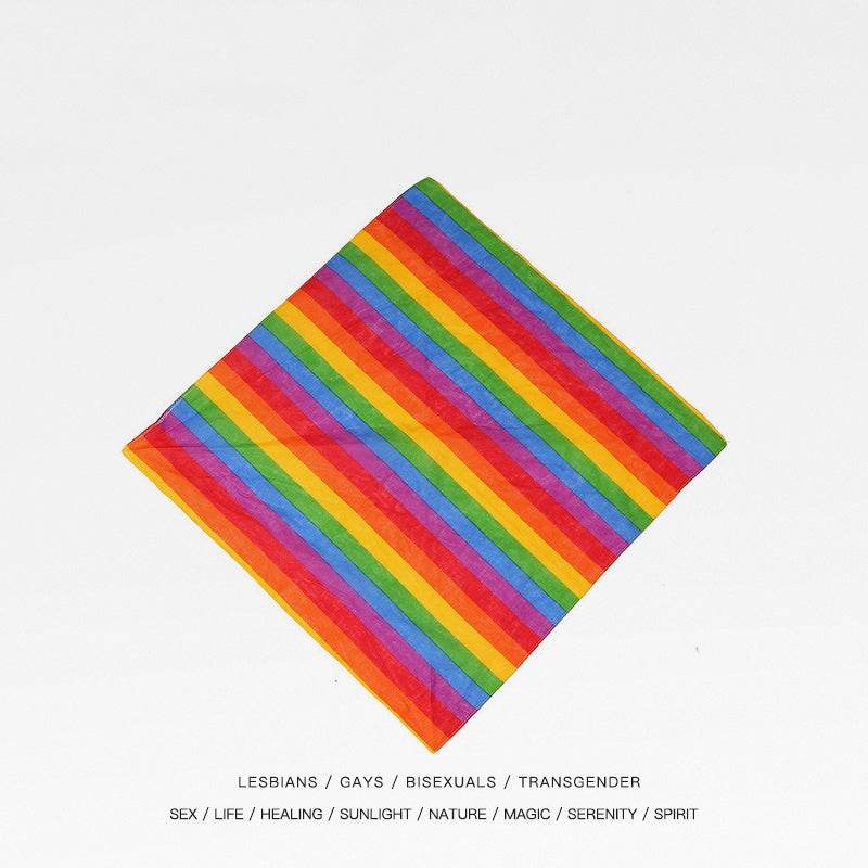 Rainbow LGBT Square Scarf - Shop Jobie