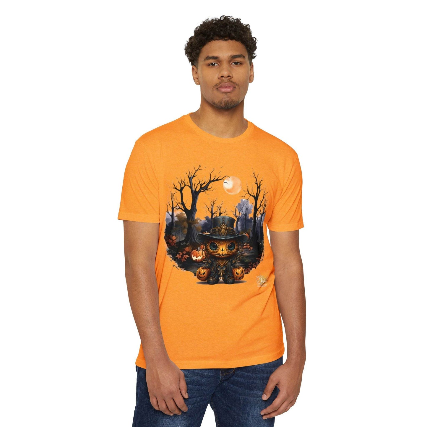 Steampunk Pumpkin Man Tshirt - Shop Jobie