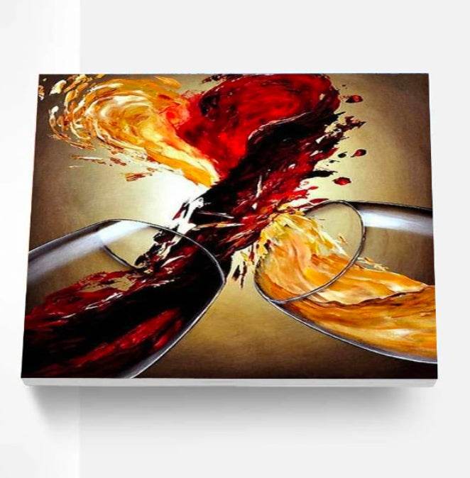 Paint By Number Drink Splash-DIY - Shop Jobie