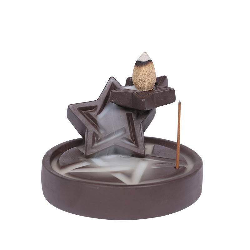 Purple Sand Backflow Incense Burner - Shop Jobie