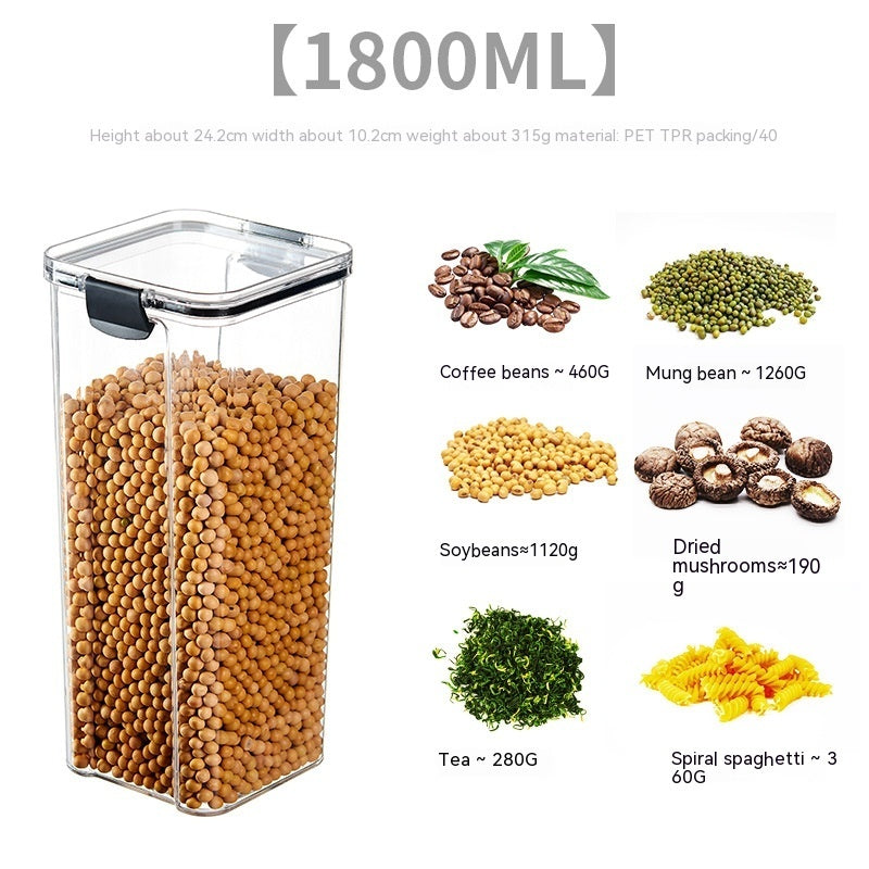 Food Grade Transparent Stackable Storage Boxes