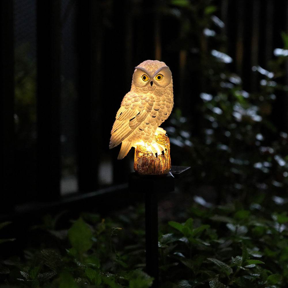 Solar Power LED Owl Lawn Light - Shop Jobie