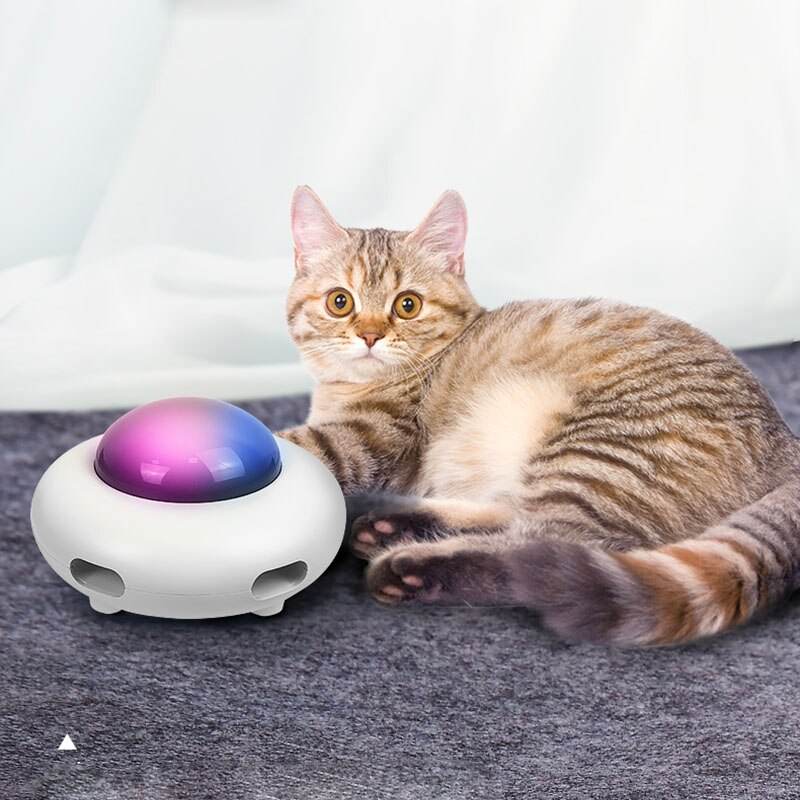 Automatic Feather Teaser Cat Toy
