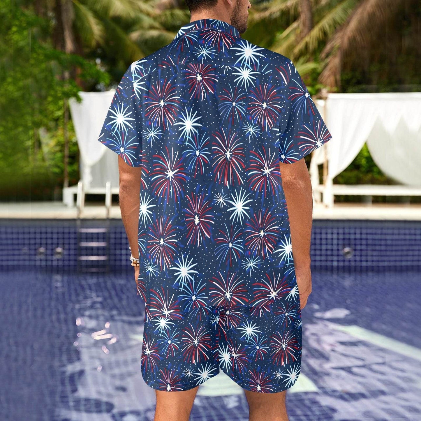 Hawaiian Short Patriotic Set - Shop Jobie