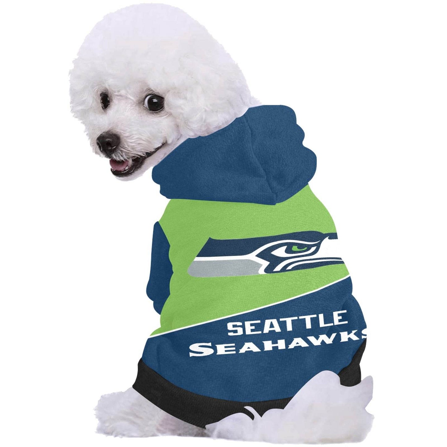 Seattle Seahawks Dog Hoodie - Shop Jobie