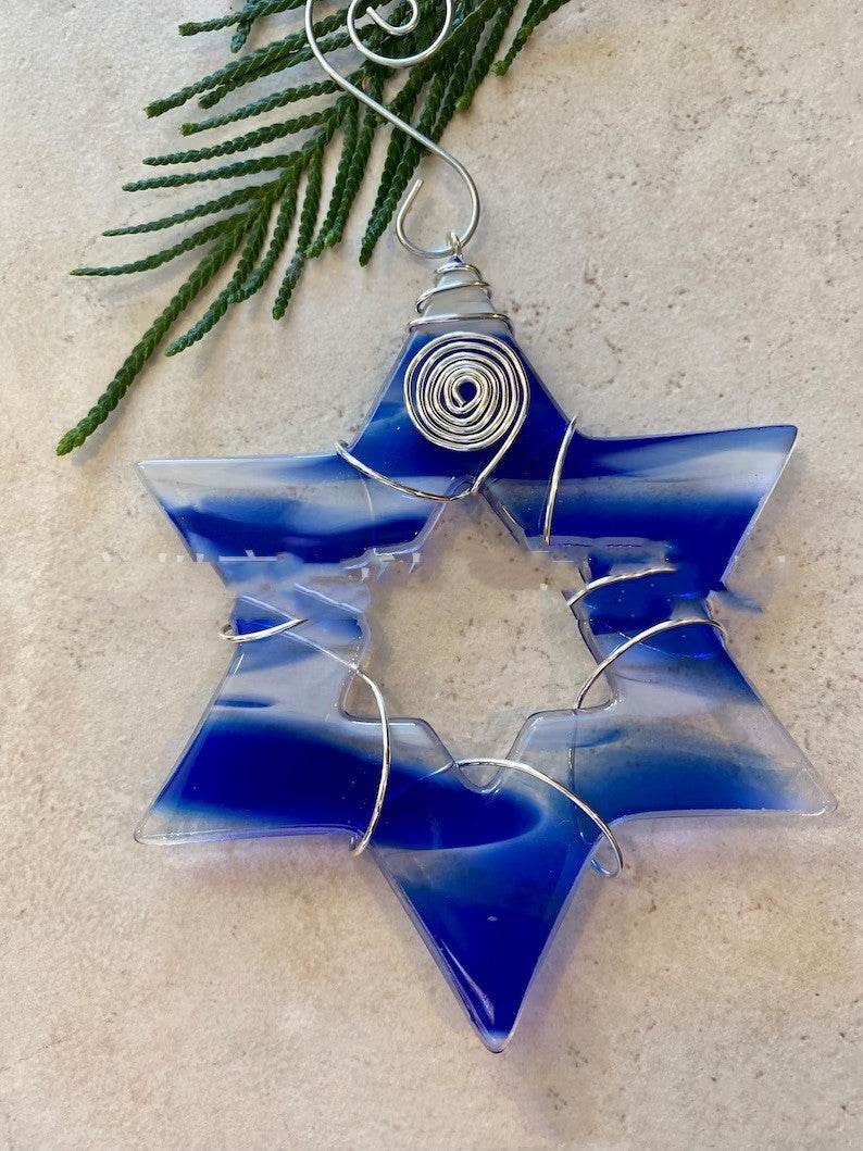 Jewish Festival Star Of David Ornament - Shop Jobie
