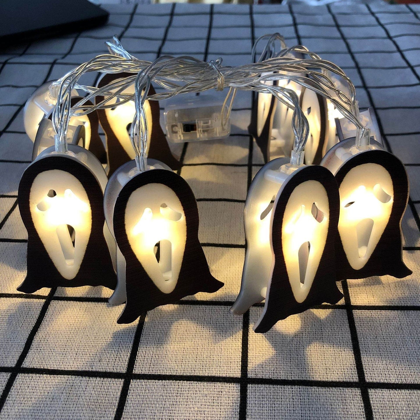 Festival Pirate Skull, Bats, Lanterns, & Bats Light Strings - Shop Jobie
