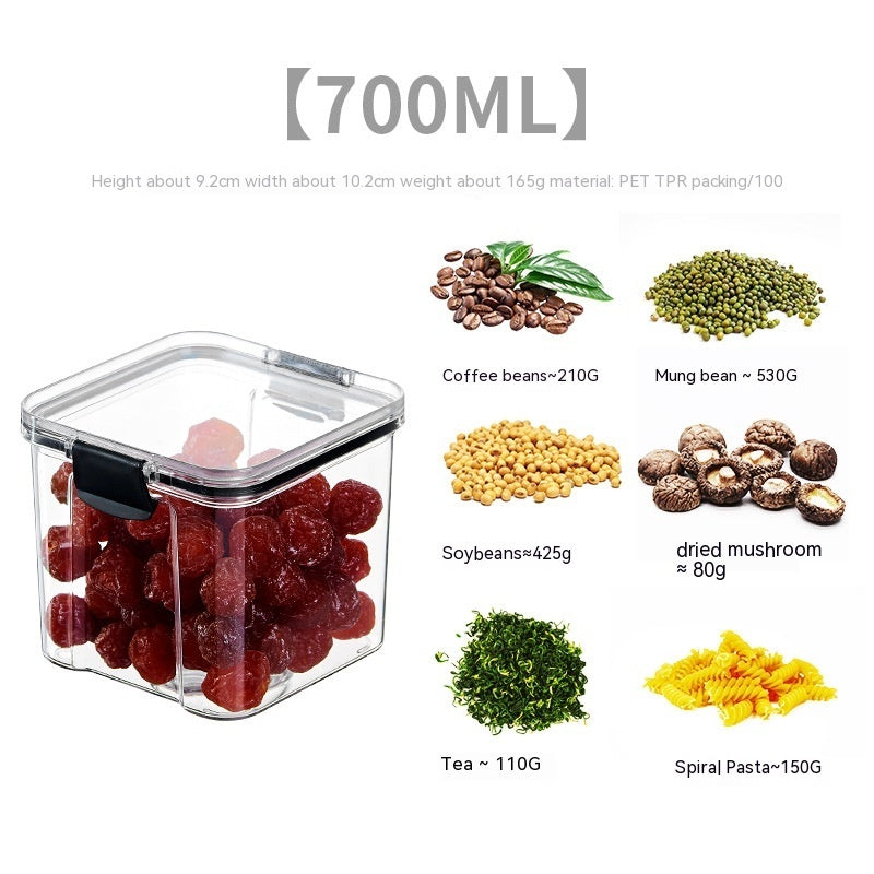 Food Grade Transparent Stackable Storage Boxes