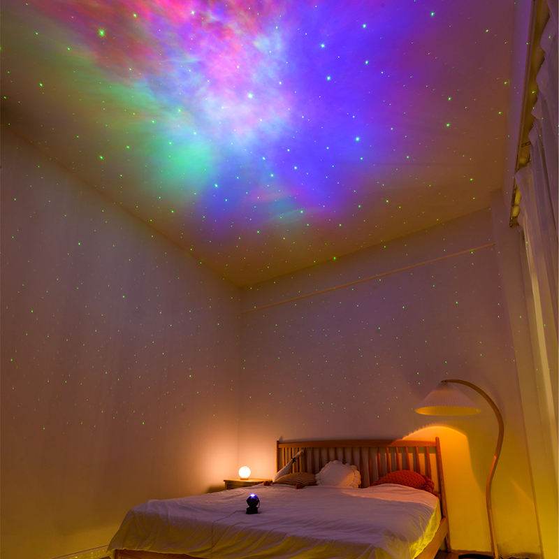 Space Man Black Star Astronaut LED Projection Light - Shop Jobie