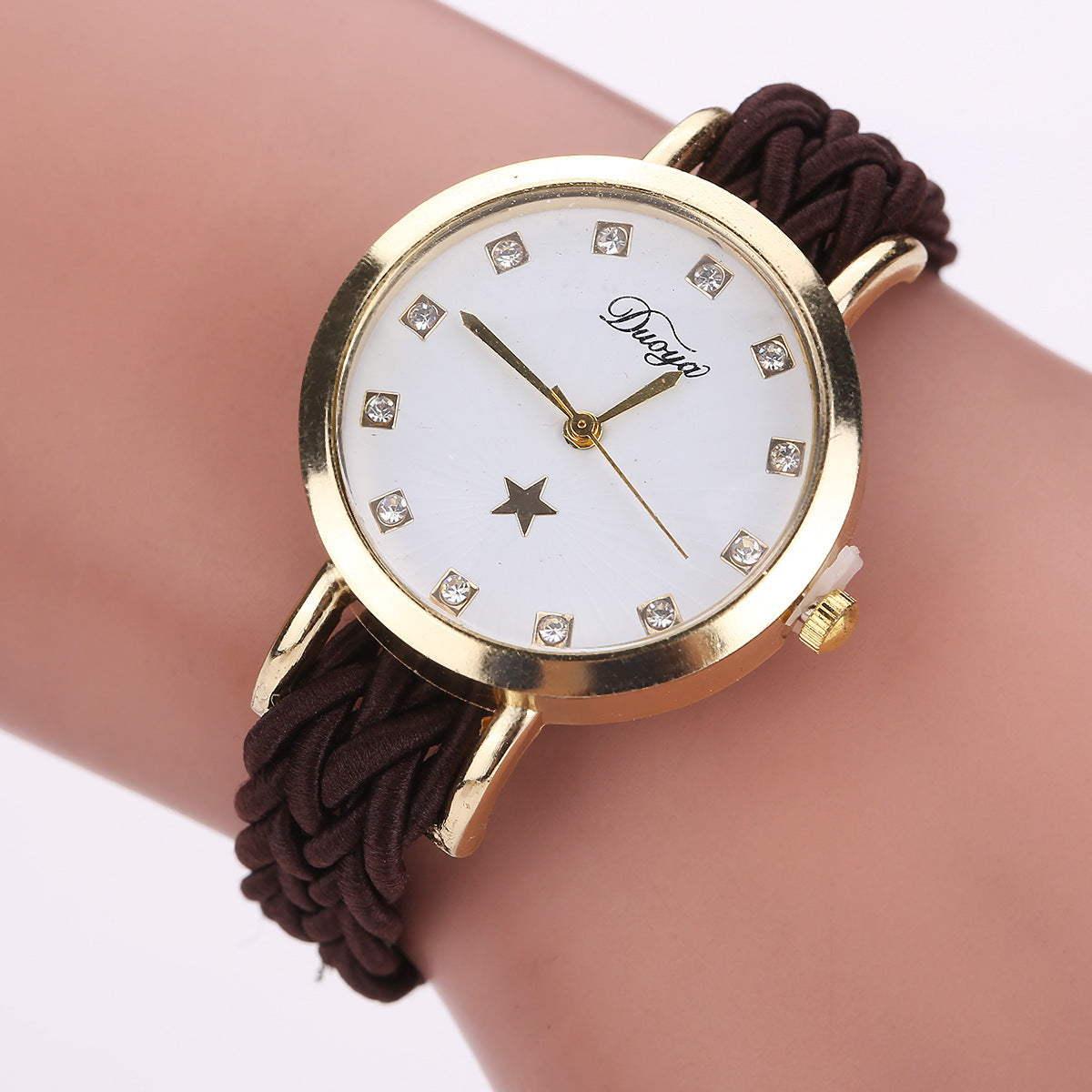 Braided Rope Ladies Bracelet Watch