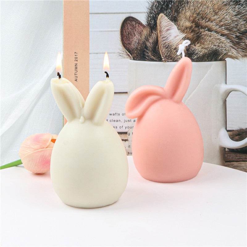 Silicone Egg Bunny Candle Mold - Shop Jobie
