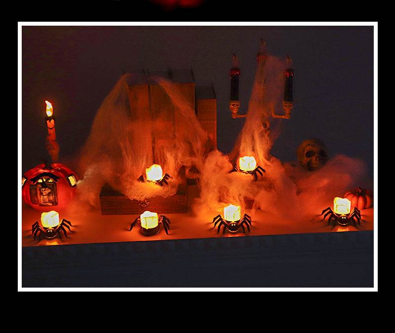 LED Electronic Candle Spider Night Lamp - Shop Jobie