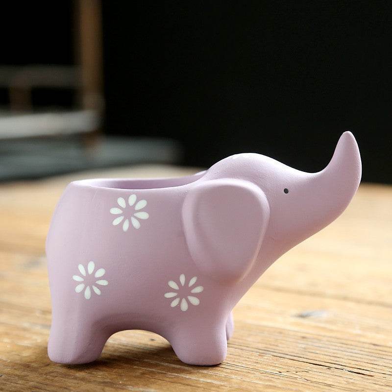 Ceramic Elephant Succulent Pot - Shop Jobie