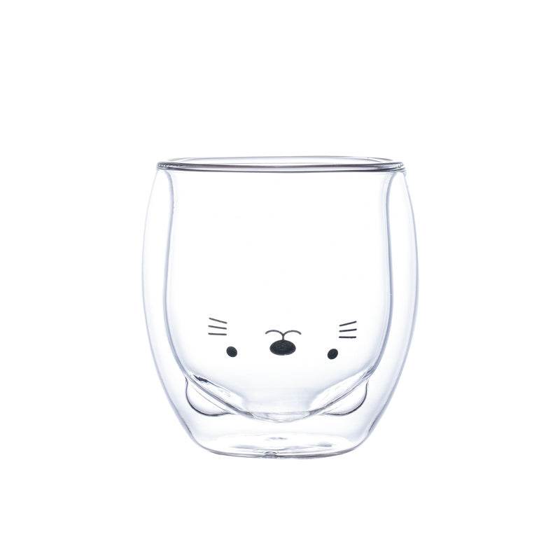 Double Layer Animal Glass - Shop Jobie