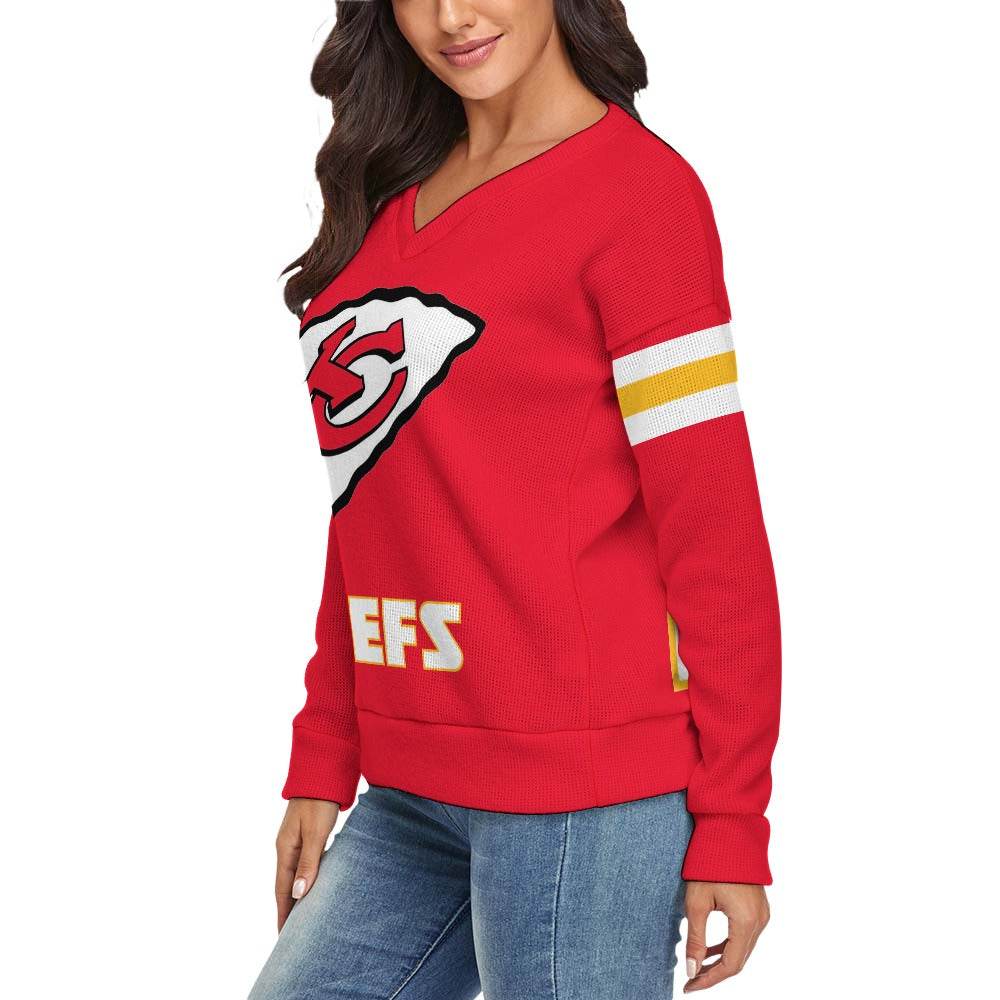 CHOOSE YOUR TEAM Women's V-Neck Sweater - Shop Jobie