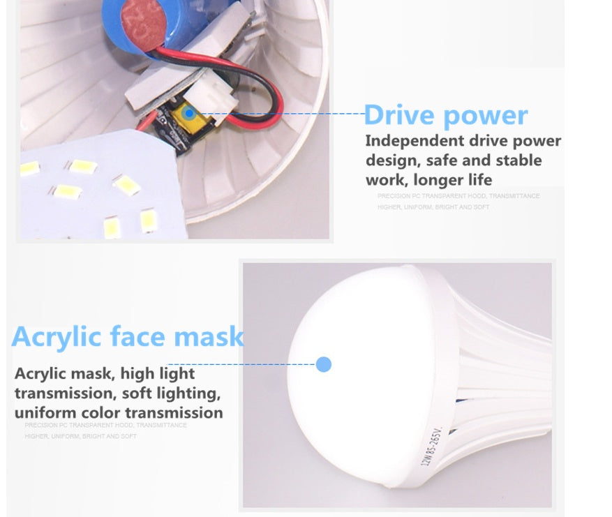 LED Emergency Bulb Lamp