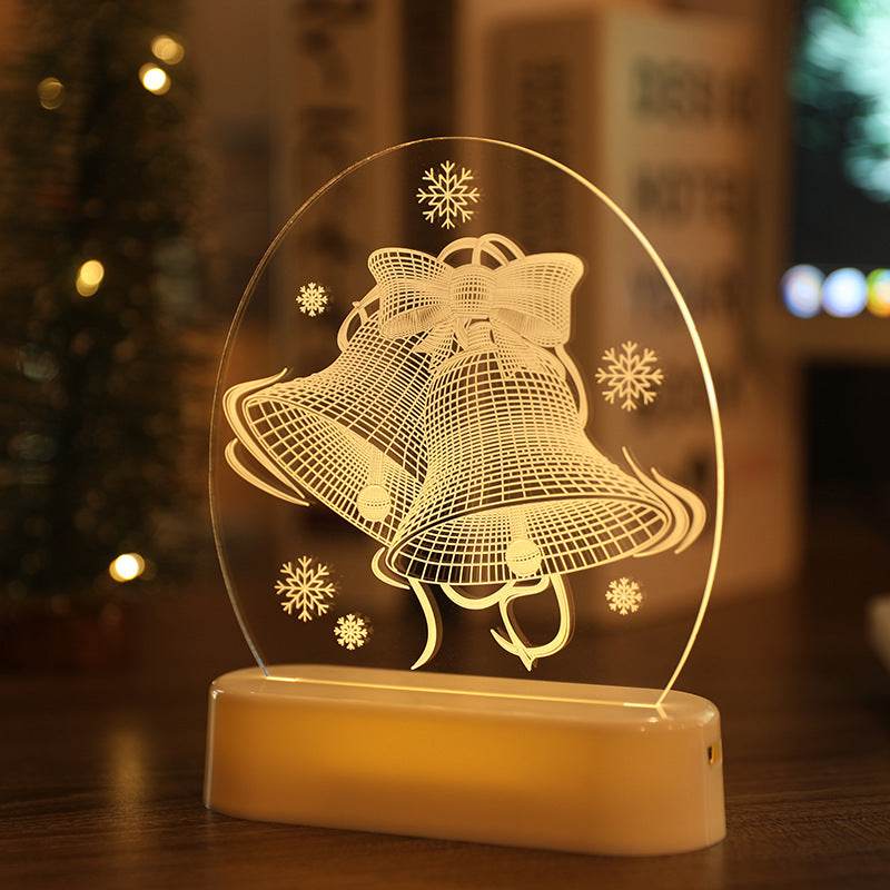 Christmas Acrylic Night Light - Shop Jobie