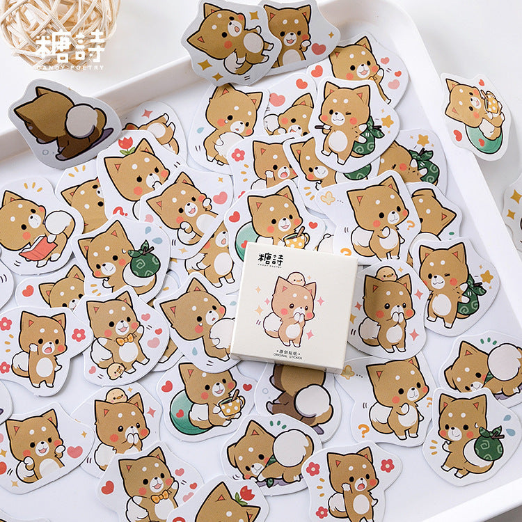 DIY Scrapbooking Dog Stickers