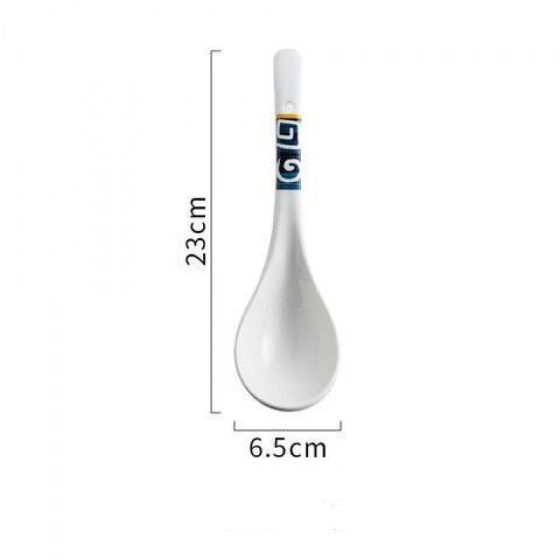 Japanese Style Ceramic Spoon