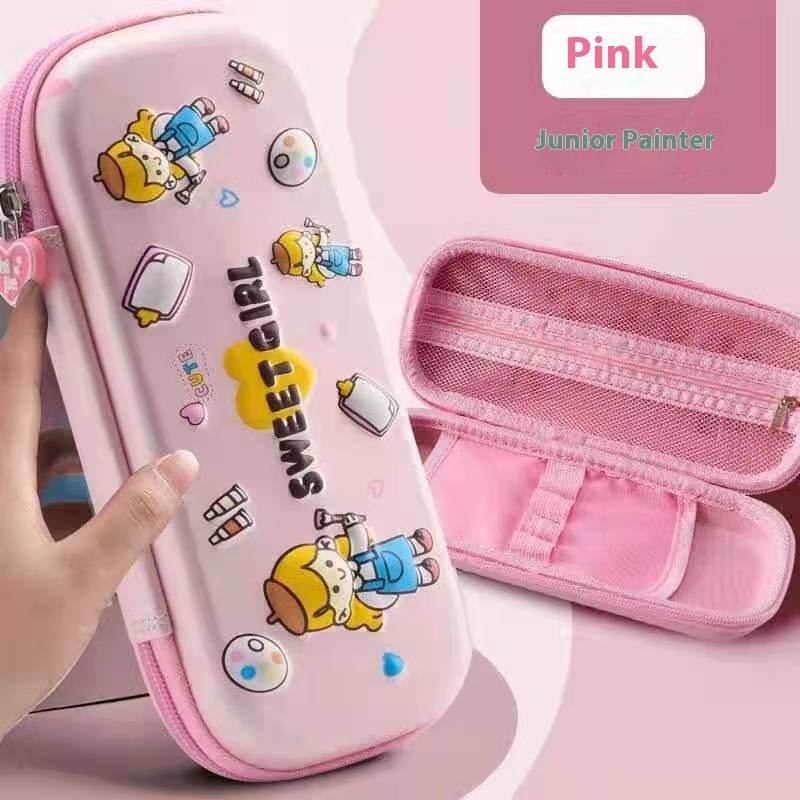 3D Leather Box Pencil Case - Shop Jobie