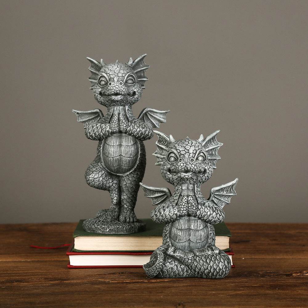Reading Dragon Statue - Shop Jobie
