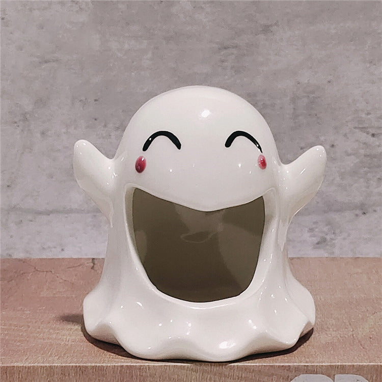 Halloween Ceramic Candlesticks