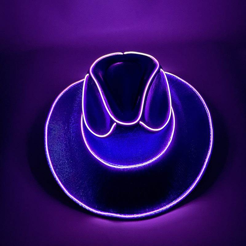 LED Wireless Cowboy Flashing Hat - Shop Jobie