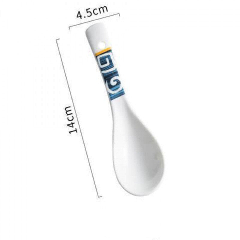 Japanese Style Ceramic Spoon
