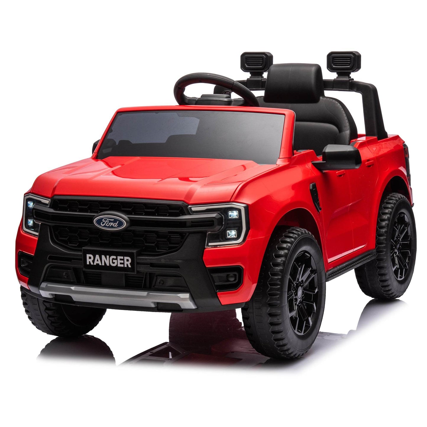 12V Kids Ride On Truck - Red - Shop Jobie